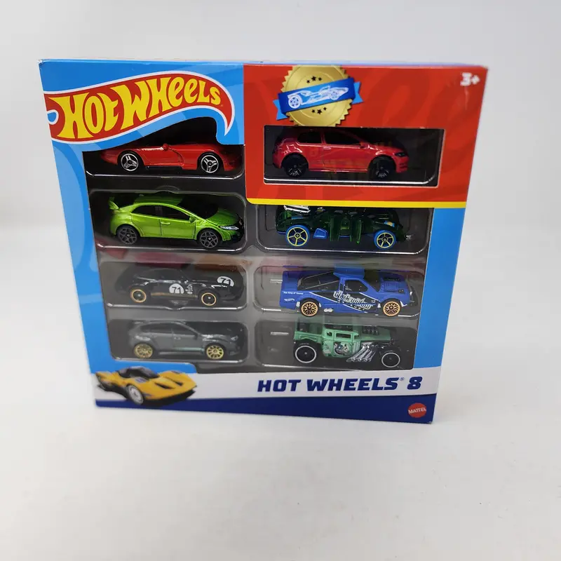 8 Pack With Black Porsche * Hot Wheels 8 Pack 1