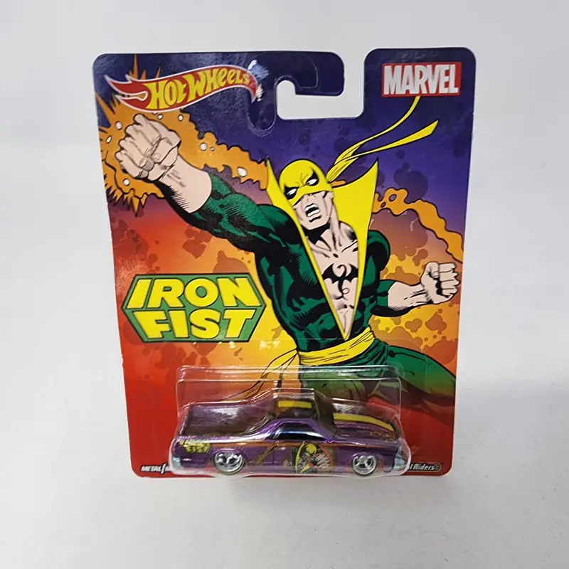 '80 El Camino Iron Fist Marvel * Hot Wheels Pop Culture 1