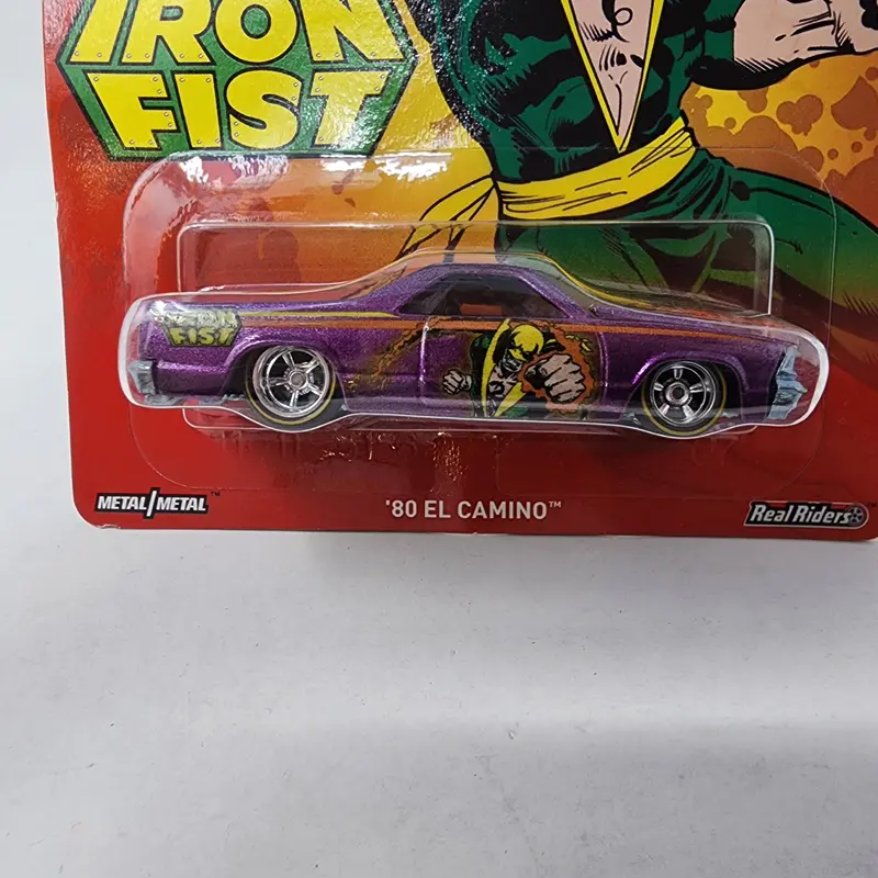 '80 El Camino Iron Fist Marvel * Hot Wheels Pop Culture 2