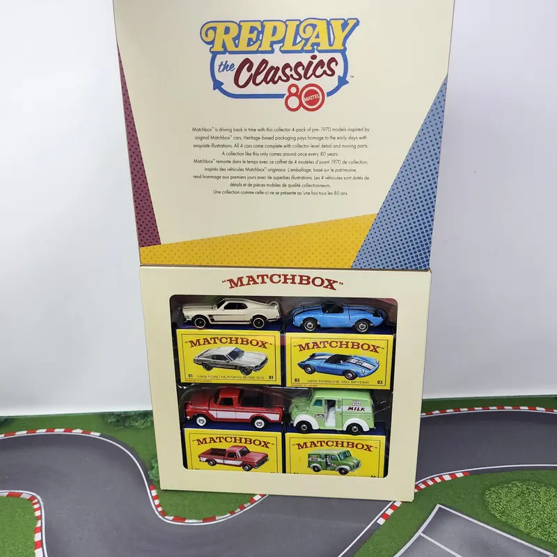 '80'S 4 Pack * Matchbox Gift Pack The Classics Replay 2
