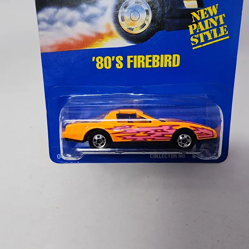 80'S Firebird #167 Speed Points * Orange * Hot Wheels Blue Card 2