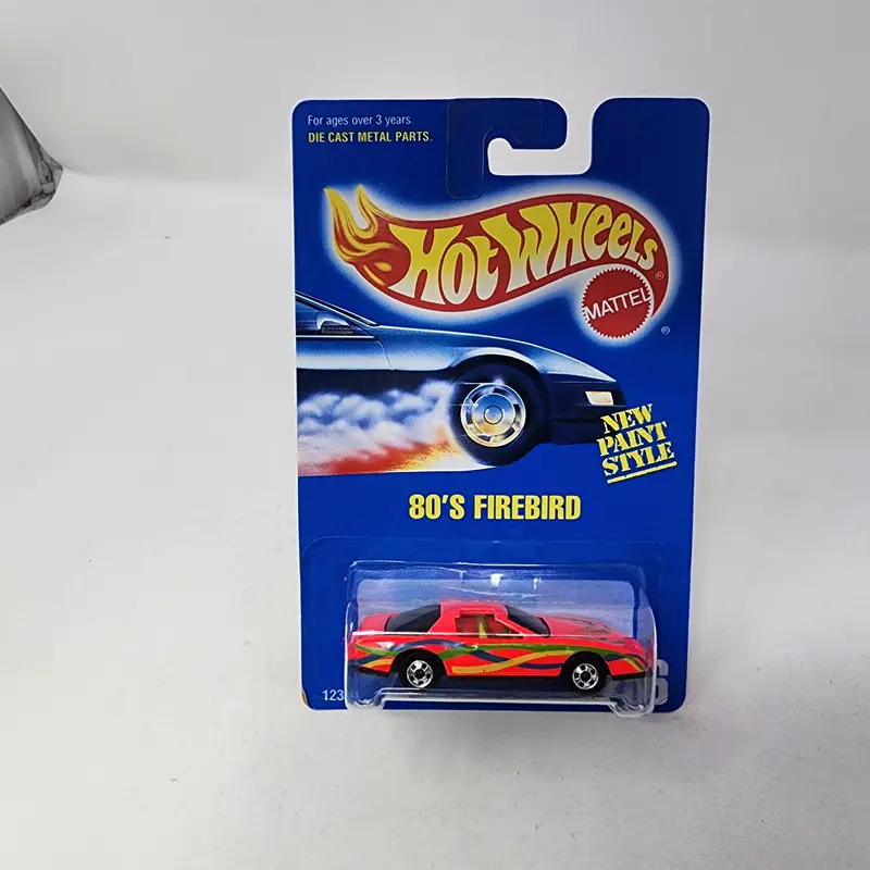 80'S Firebird #256 * Hot Wheels Blue Card 1