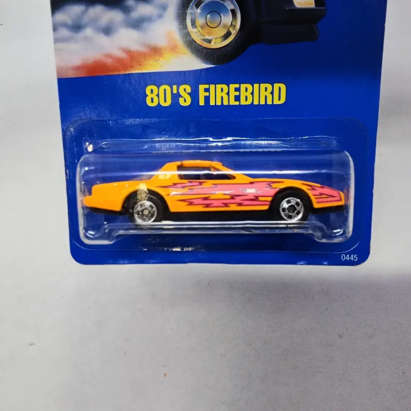 80'S Firebird * Orange * Hot Wheels Blue Card 2