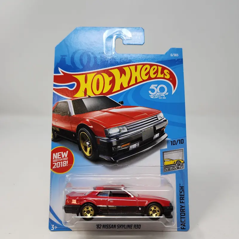 '82 Nissan Skyline R30 #6 * Red * 2018 Hot Wheels Basic 1