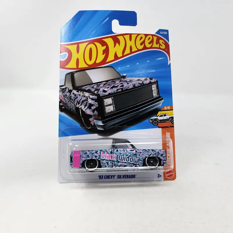 '83 Chevy Silverado #42 * Black Widow * 2026 Hot Wheels Case C 1
