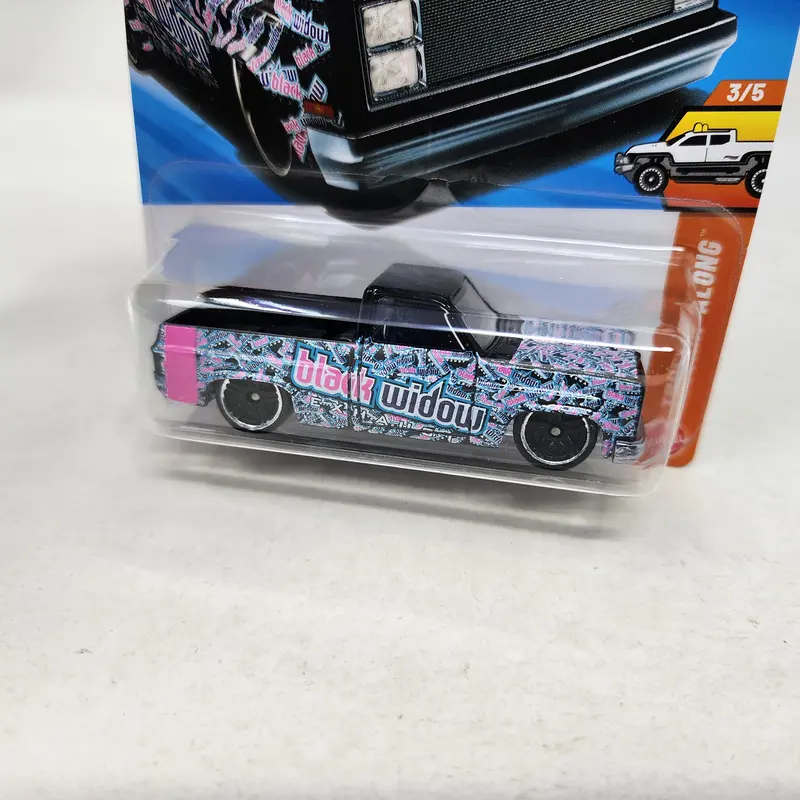 '83 Chevy Silverado #42 * Black Widow * 2026 Hot Wheels Case C 2