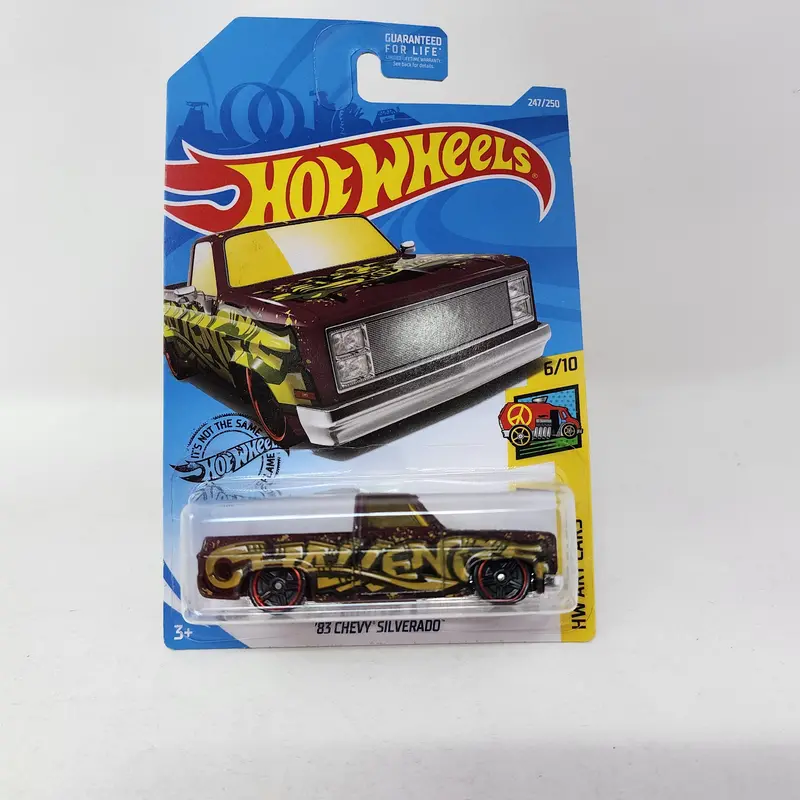 '83 Chevy Silverado * Maroon * 2019 Hot Wheels 1