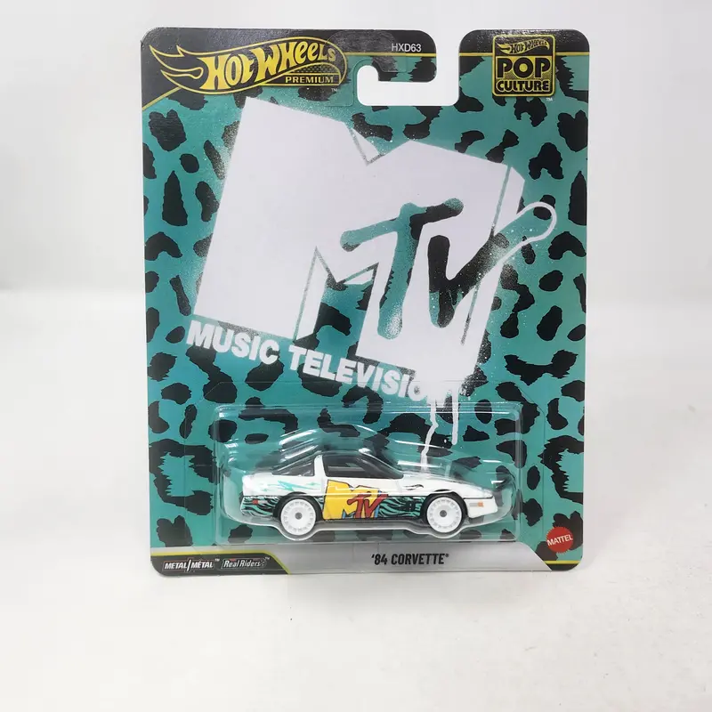 '84 Corvette Mtv * 2026 Hot Wheels Premium Pop Culture Case P 1