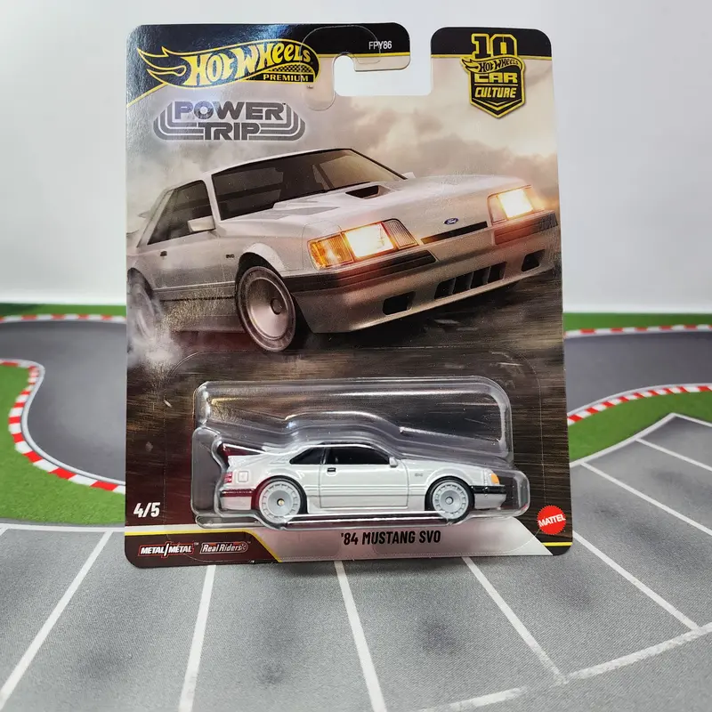 '84 Mustang Svo * 2026 Hot Wheels Car Culture Power Trip * Case R 1
