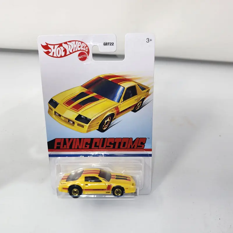 '85 Chevrolet Camaro Iroc-Z * Yellow * Hot Wheels Flying Customs 1