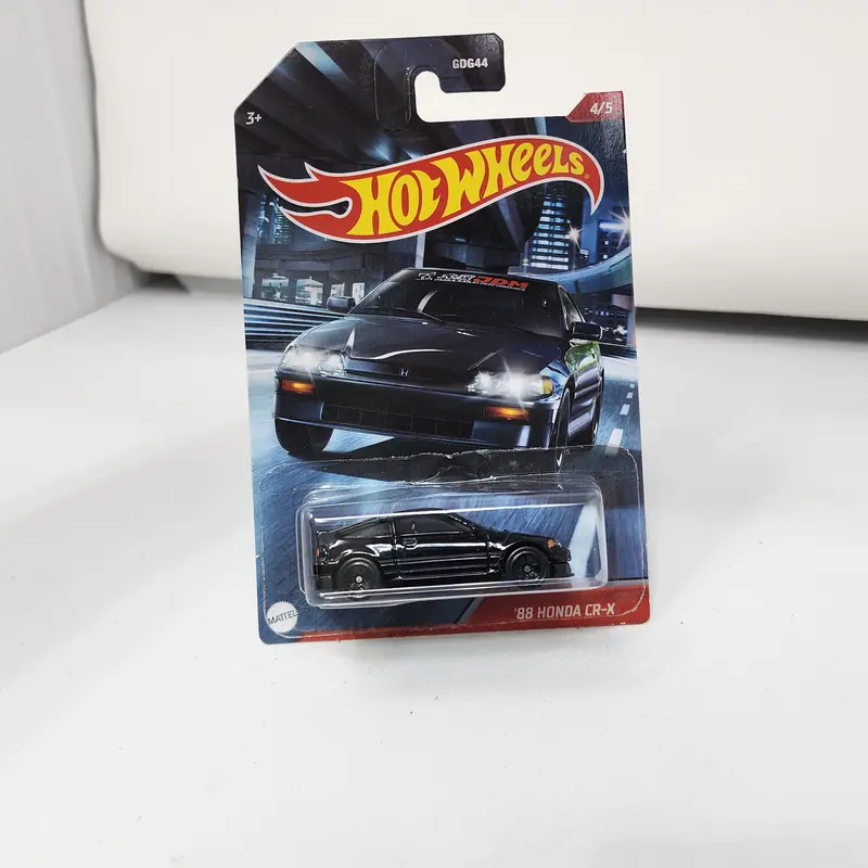 '88 Honda Cr-X * Black * Hot Wheels Street Racers 1