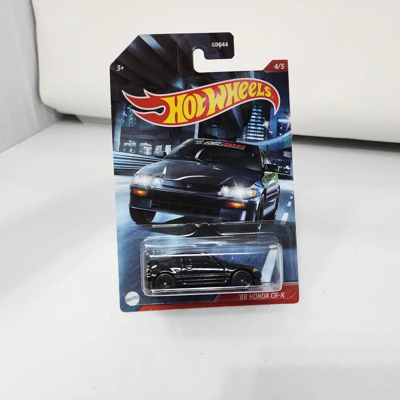 '88 Honda Cr-X * Black * Hot Wheels Street Racers 1