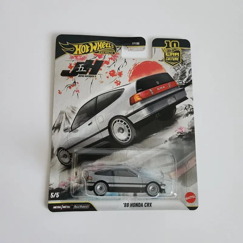 '88 Honda Crx * Silver * 2026 Hot Wheels Car Culture Japan Historics 5 * Case P 1