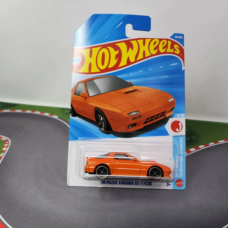 '89 Mazda Savanna Rx-7 #112 * Orange * 2026 Hot Wheels Case E 1