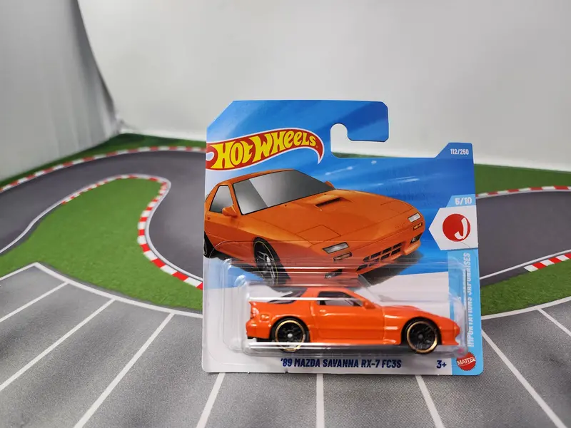 '89 Mazda Savanna Rx-7 Fc3s #112 * Orange * Short Card 2026 Hot Wheels Case F 1
