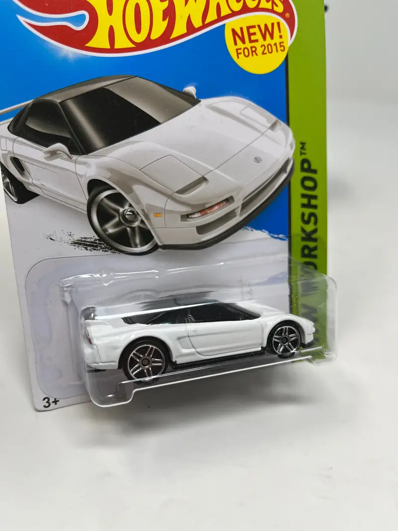'90 Acura Nsx #218 * White * 2015 Hot Wheels 2