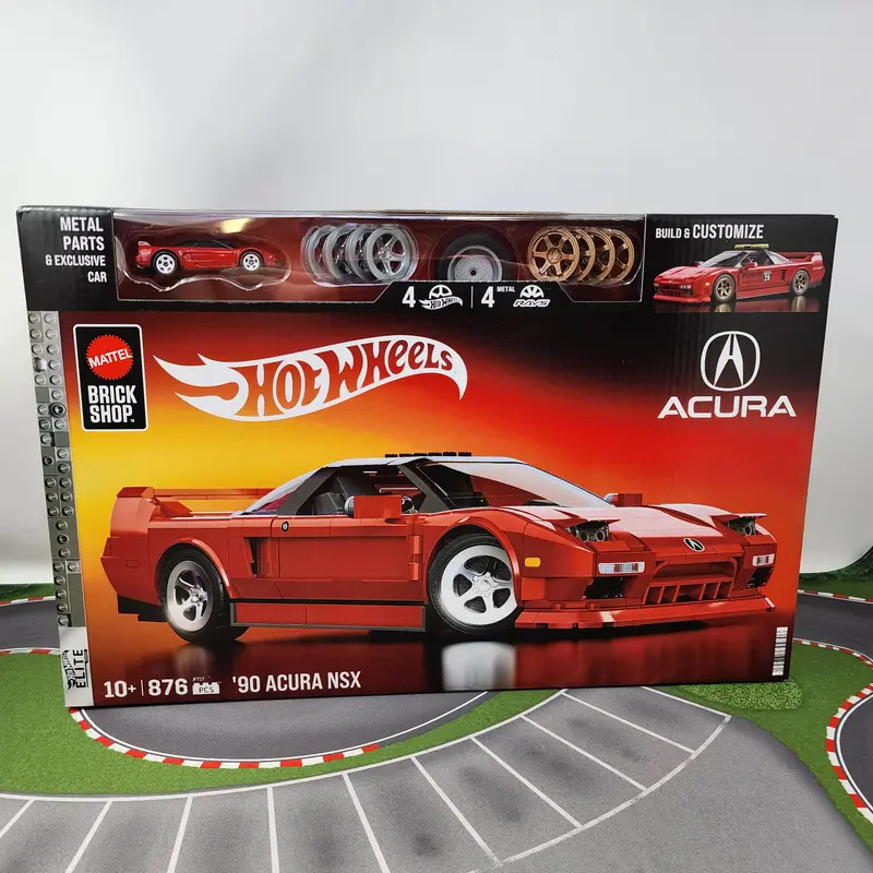 '90 Acura Nsx * Hot Wheels Mattel Brick Shop 1