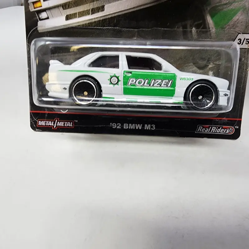 '92 Bmw M3 * White * Hot Wheels Car Culture Euro Style 2