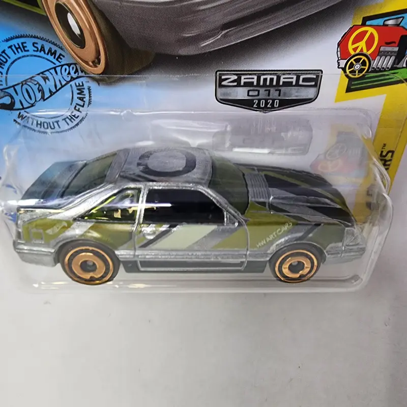 '92 Ford Mustang #90 * Zamac * 2020 Hot Wheels Basic 2