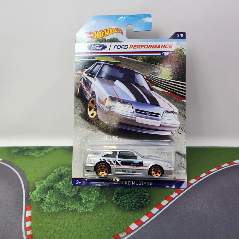 '92 Ford Mustang * Silver * Hot Wheels Ford Performance 1