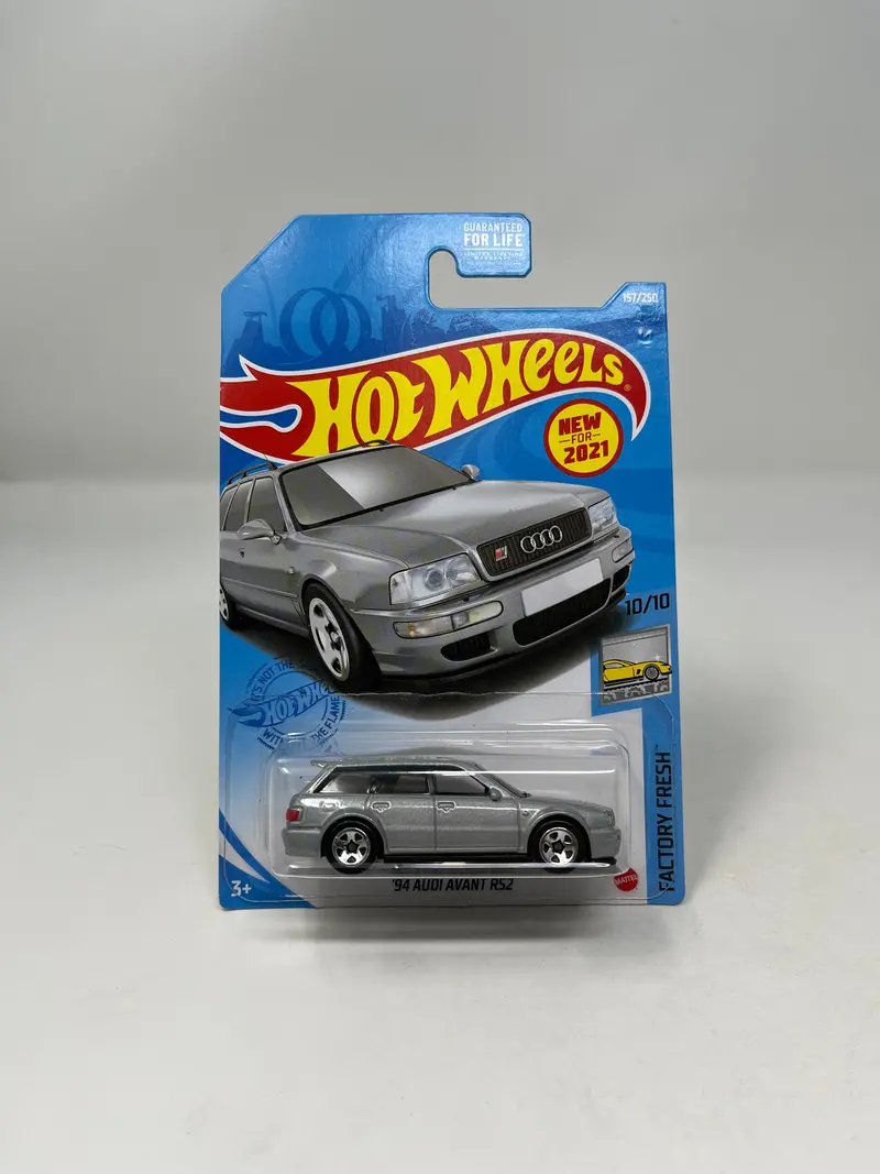 '94 Audi Avant Rs2 #157 * Silver W/ 5Sp Rims* 2021 Hot Wheels 1