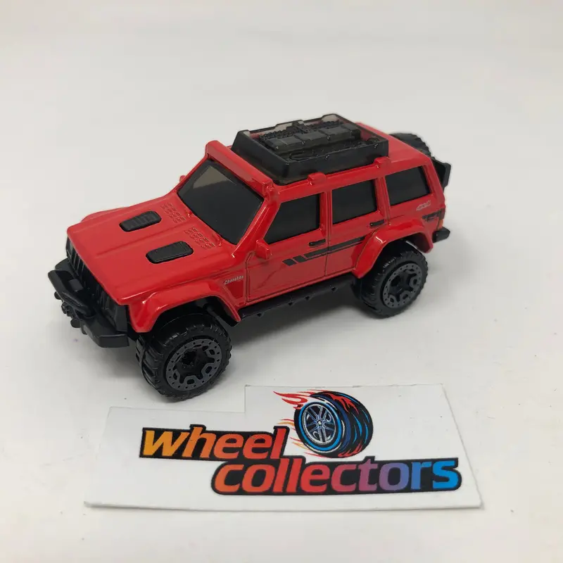 '95 Jeep Cherokee * Red * Hot Wheels Loose 1:64 Scale 1