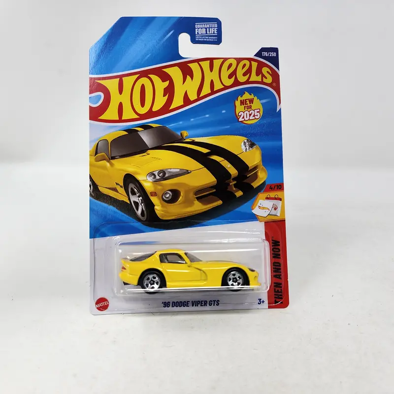'96 Dodge Viper Gts #176 * Yellow * 2025 Hot Wheels  New! Case Q 1