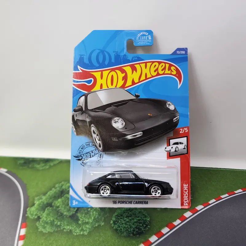 '96 Porsche Carrera #72 * Black * Hot Wheels 2020 1