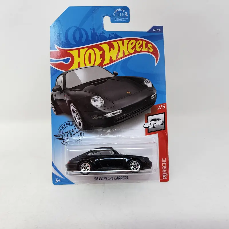 '96 Porsche Carrera #72 * Black * Hot Wheels 2020 1