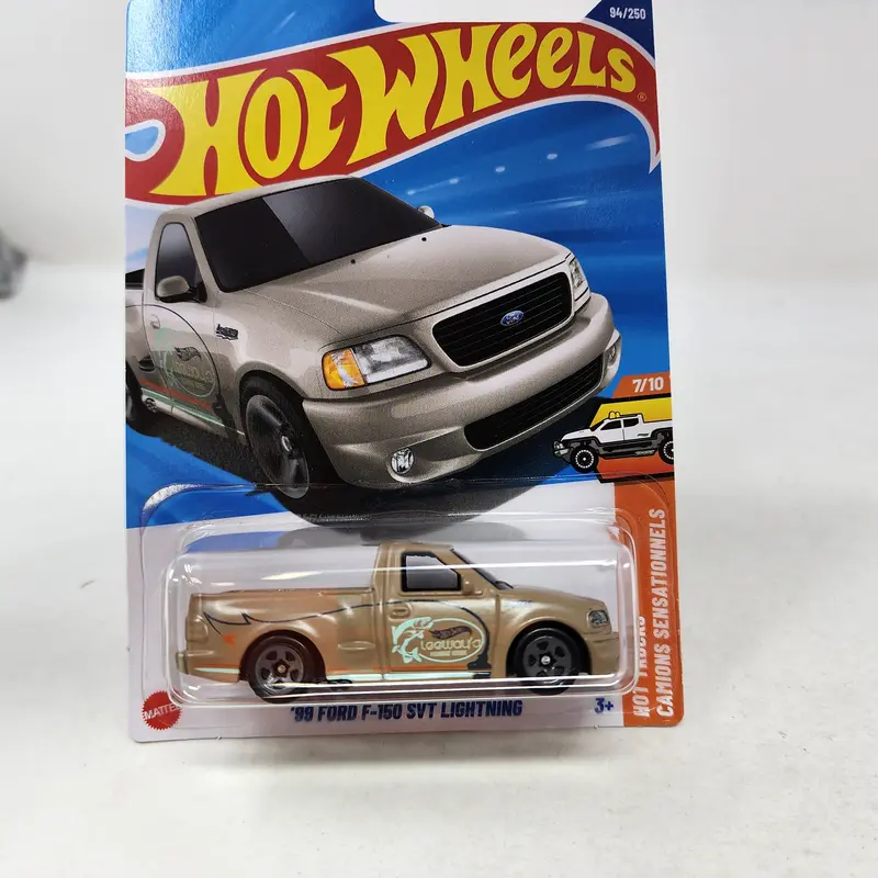 '99 Ford F-150 Svt Lightning #94 * Tan * 2025 Hot Wheels  New! N Case 1