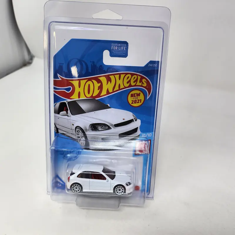 '99 Honda Civic Type R Ek9 #214 * White * Hot Wheels 2021 1