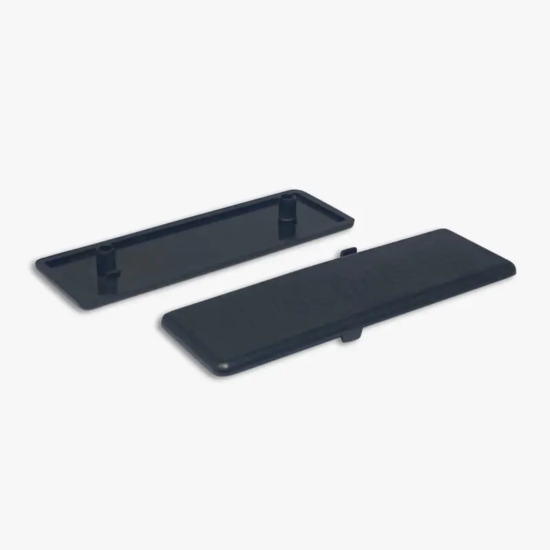 Absエンドキャップ 120 X 40Mm 2個入り Sp-Tr80-9 1