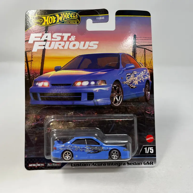 Acura Integra Sedan Gsr * 2024  Hot Wheels Premium Fast & Furious * Case G Release 1