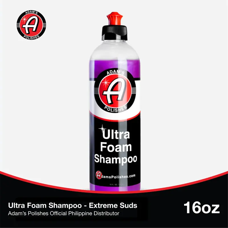 Adam's Polishes Ultra Foam Shampoo - Extreme Suds 1