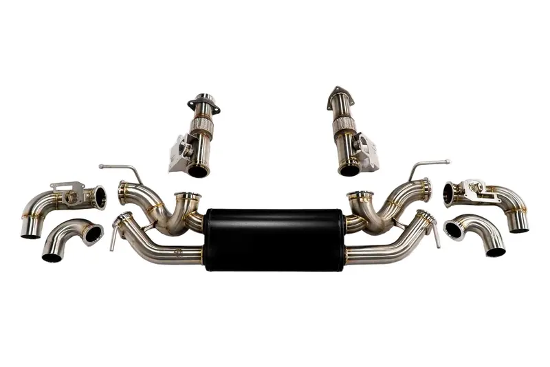 Afe Mach Force-Xp 3" To 2-1/2" 304 Stainless Steel Cat Back Exhaust With Muffler 1