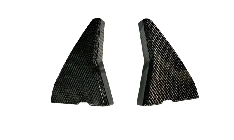 Agm C8 Carbon Fiber Engine Appearance Rear Window Covers 1