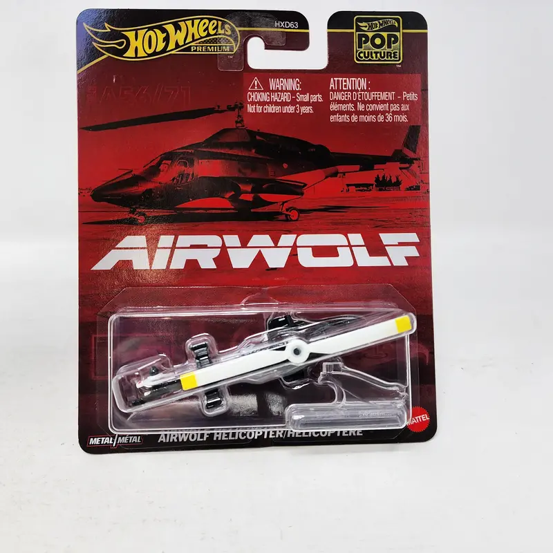 Airwolf Helicopter * 2025 Hot Wheels Premium Pop Culture Case M 1