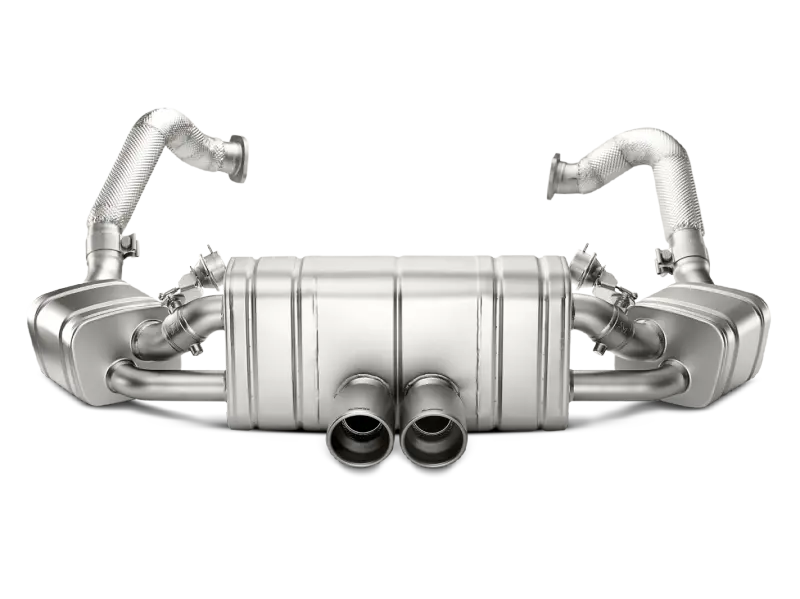 Akrapovic 16-16 Porsche Boxster Spyder / Cayman Gt4 (981) Slip-On Line (Titanium) W/ Titanium Tips 1