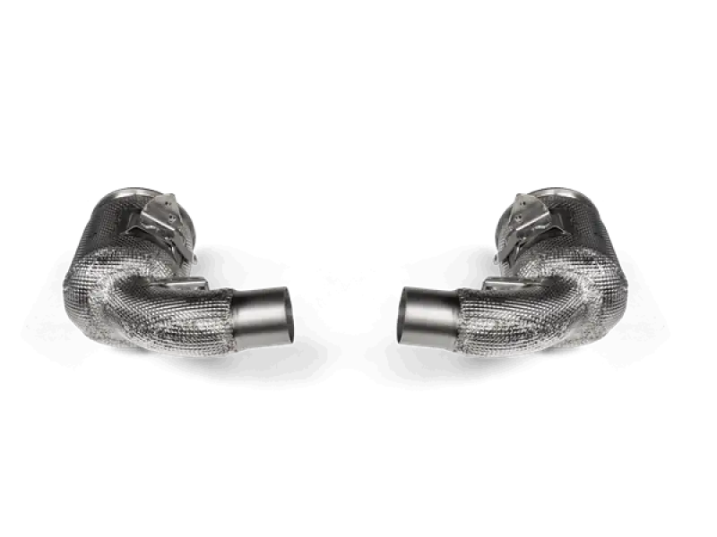 Akrapovic 20-21 Porsche 911 Turbo/Turbo S (992) Link Pipe Set W/Catalytic Converter (Ss) 1