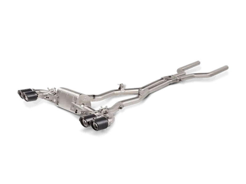 Akrapovic 2021 Bmw M8/M8 Competition (F93) Evolution Line Cat Back (Titanium) W/Carbon Tips 1