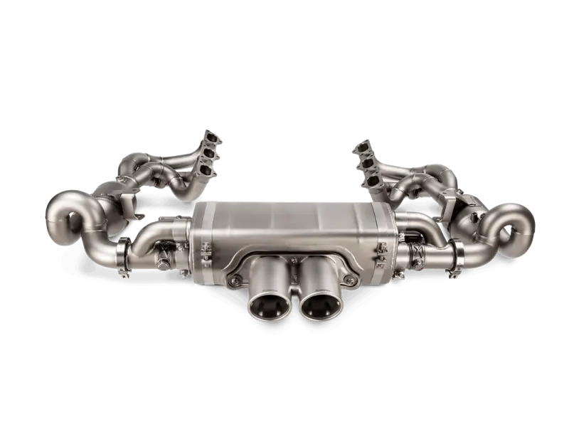 Akrapovic 21-22 Porsche 911 Gt3/Gt3 Rs (992) Slip-On Race Line (Titanium) W/Titanium Tips 1