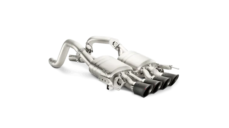 Akrapovic Corvette Stingray C7 Exhaust System W/ Carbon Tips (Titanium) 1