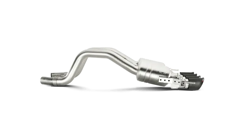 Akrapovic Corvette Z06 C7 Slip-On Exhaust System W/ Carbon Tips (Titanium) 2