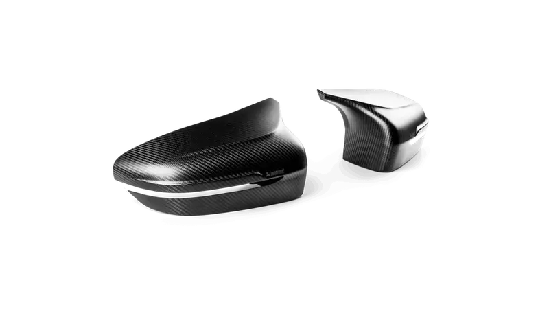 Akrapovic F90 M5 Carbon Mirror Cap Set - Matte 1
