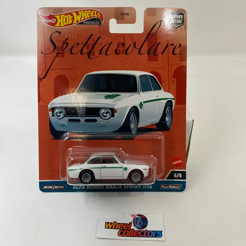 Alfa Romeo Giulia Sprint Gta #5/5 * 2023 Hot Wheels Spettacolare Car Culture 1