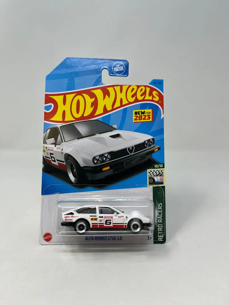 Alfa Romeo Gtv6 3.0 #185 * White * 2023 Hot Wheels 1