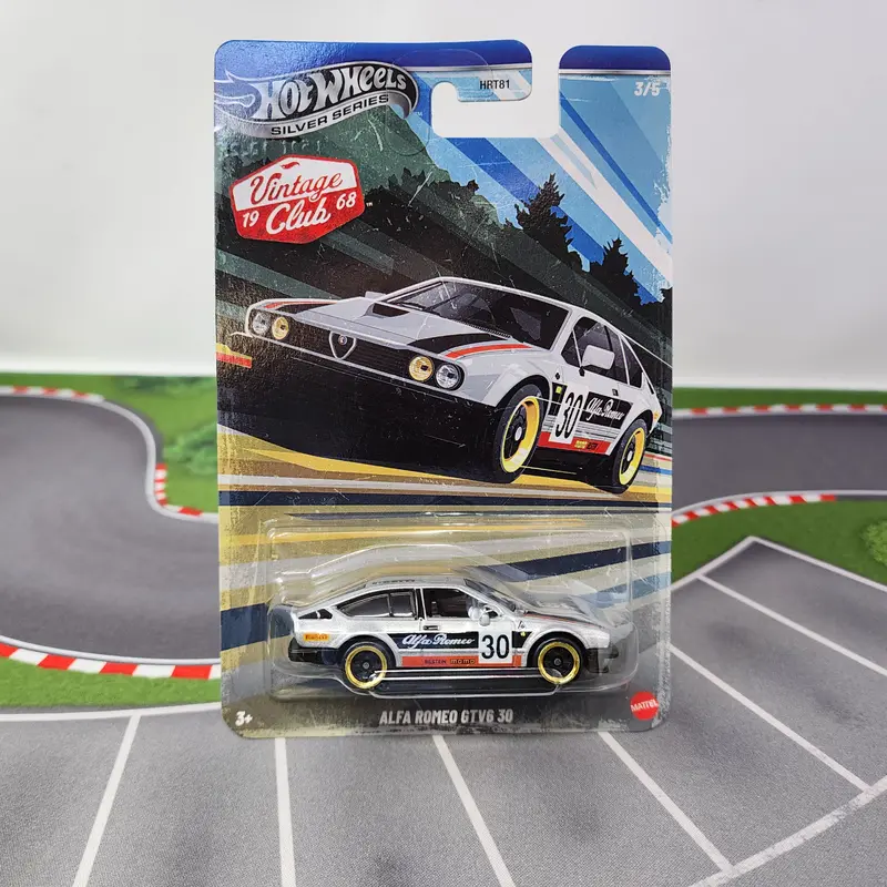 Alfa Romeo Gtv6 30 #3 Vintage Club * 2026 Hot Wheels Silver Series Case J 1