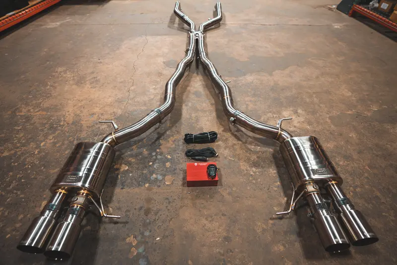 Alpina B6 / Bmw 650I Valved Sport Exhaust System 1