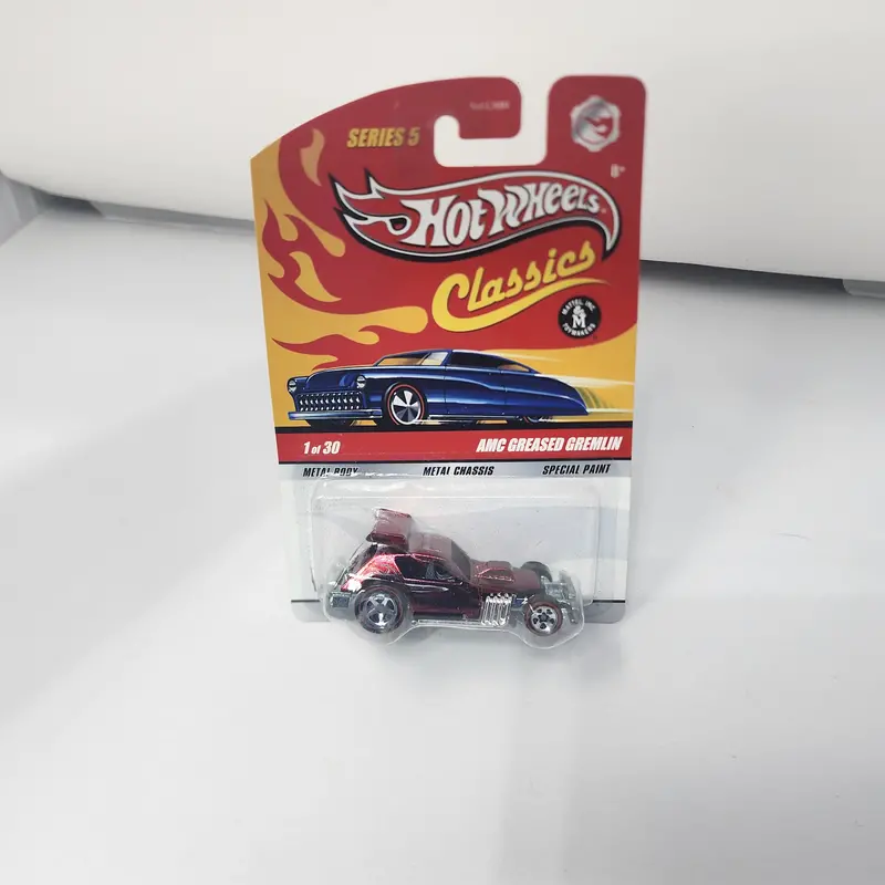 Amc Greased Gremlin 1 * Red * Hot Wheels Classics 1