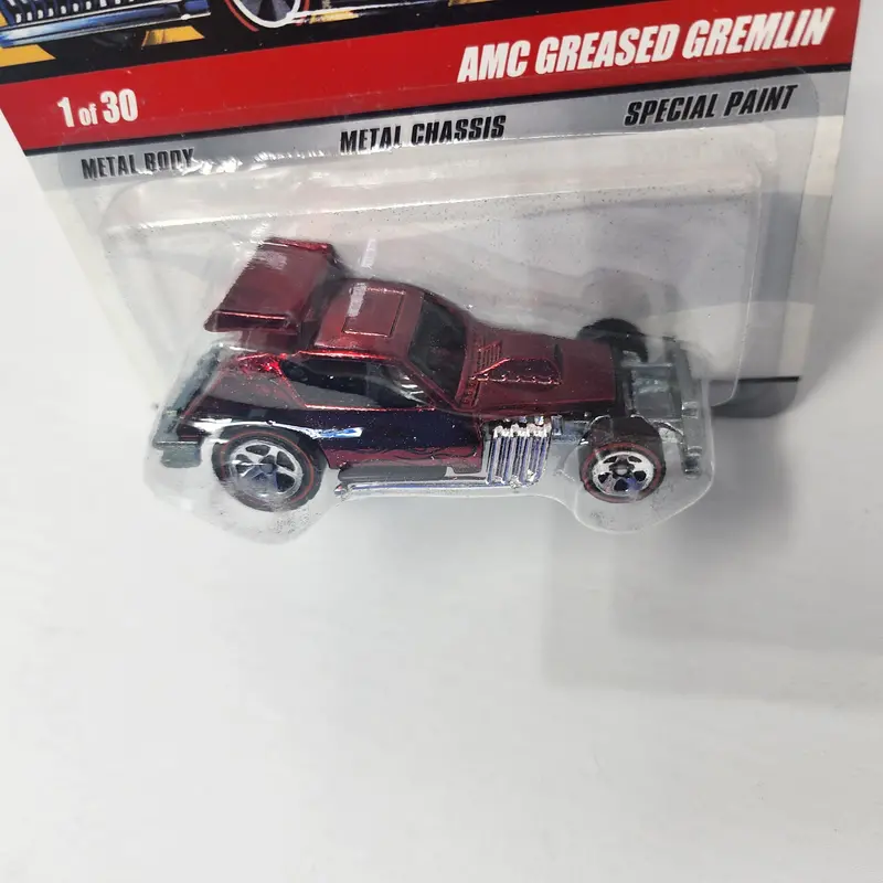 Amc Greased Gremlin 1 * Red * Hot Wheels Classics 2